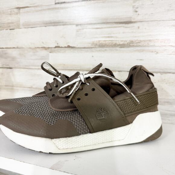 Timberland Shoes Women Size 7.5 Kiri Up Metallic Mesh Oxford Sneakers Gorpcore - Picture 3 of 8